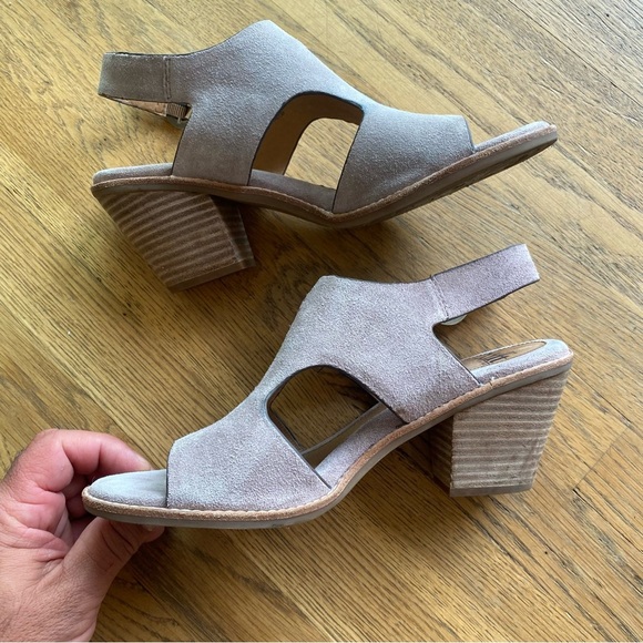 Sofft Maben Sandal Lilac Suede Size 8 EUC - Picture 9 of 15